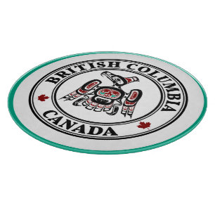 Tabla De Cortar Thunderbird nativo americano de raza negra Kaigani