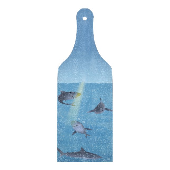 Tabla De Cortar Tiburones (Anverso)