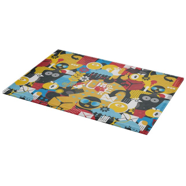 Tabla De Cortar Tiempo de verano (Borde)