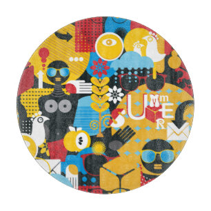 Tabla De Cortar Tiempo de verano