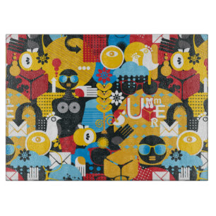 Tabla De Cortar Tiempo de verano