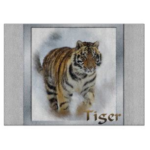 Tabla De Cortar Tiger Aovers Art