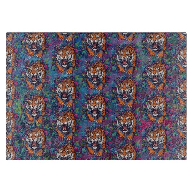 Tabla De Cortar Tigre (Anverso)