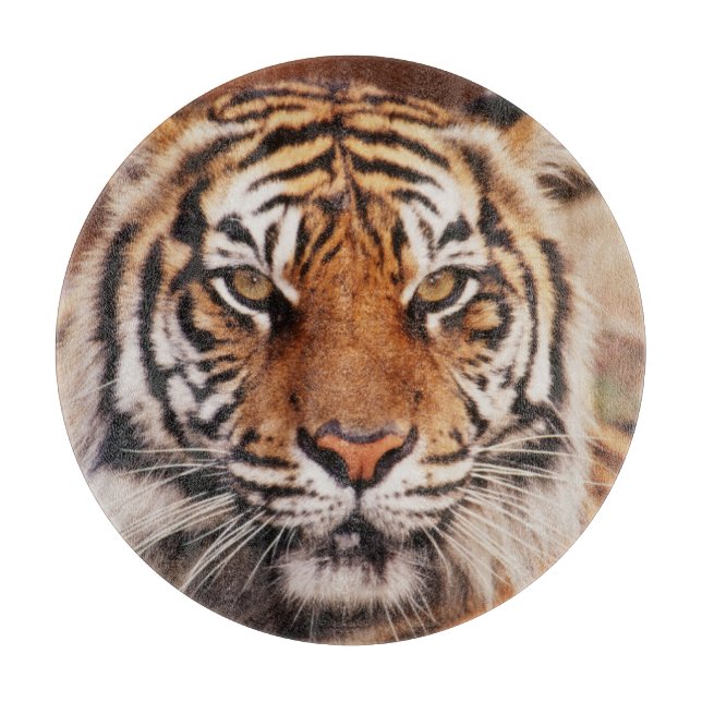 Tabla De Cortar Tigre de Sumatra (Anverso)