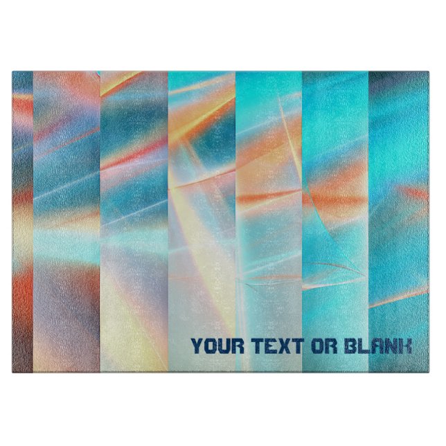 Tabla De Cortar Tiras de atardecer (Anverso)