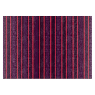 Tabla De Cortar Tiras de ciruelas y caramelos rojos