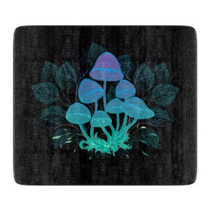 Tabla De Cortar Toadstools en Bushes