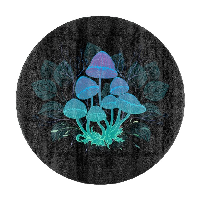 Tabla De Cortar Toadstools en Bushes (Anverso)