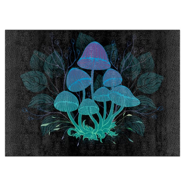 Tabla De Cortar Toadstools en Bushes (Anverso)