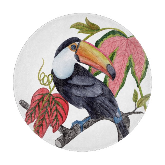 Tabla De Cortar Toco Toucan (Anverso)