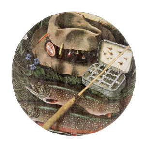 Tabla De Cortar Todavía pesca de vida