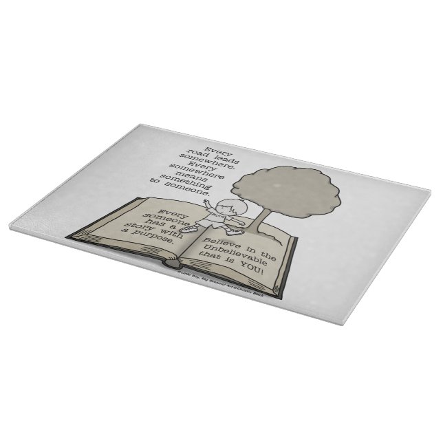 Tabla De Cortar Todos tienen una historia (Borde)