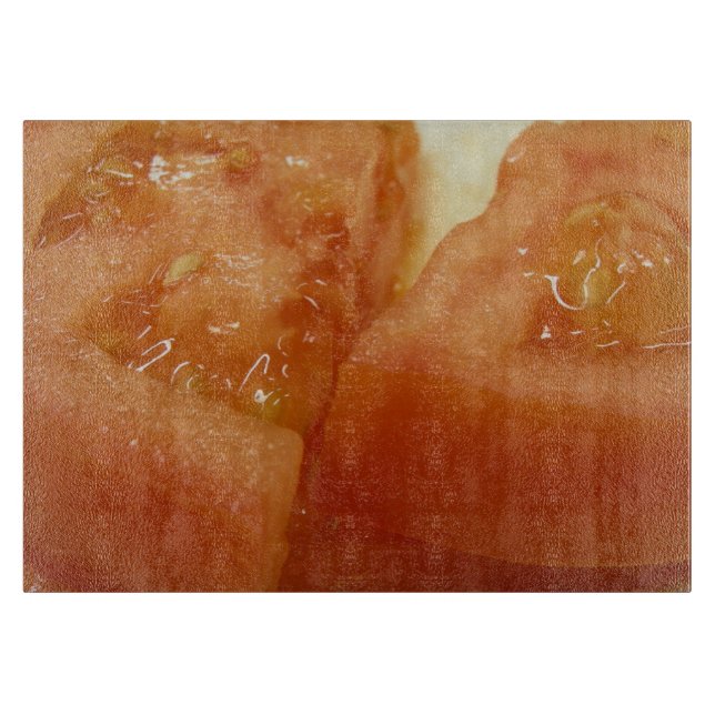 Tabla De Cortar Tomate rebanado (Anverso)