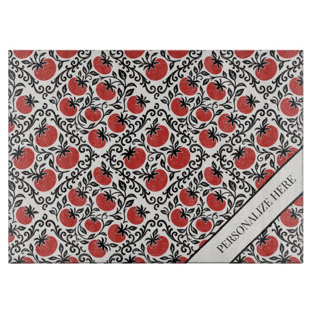 Tabla De Cortar Tomato Rustic Farmhouse French Country  (Anverso)
