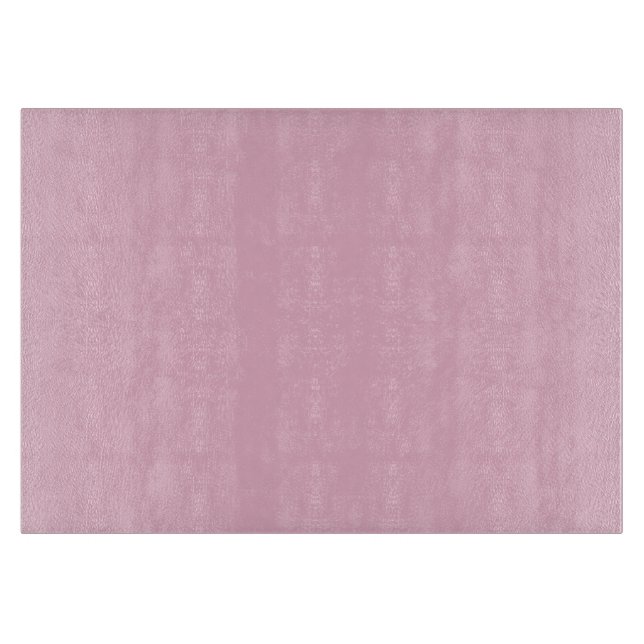 Tabla De Cortar Tono pastel sólido de rosa cereza (Anverso)