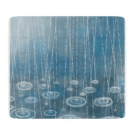 Tabla De Cortar Tormenta de lluvia