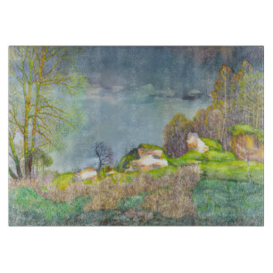 Tabla De Cortar Tormenta eléctrica de primavera