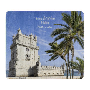 Tabla De Cortar Torre de Belém foto, Lisboa, Portugal