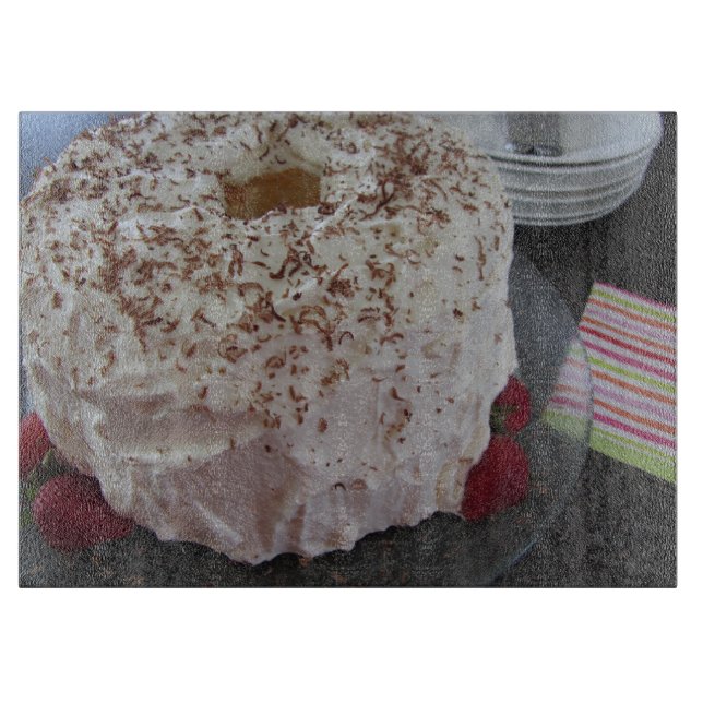 Tabla De Cortar Torta De Fiesta Elegante (Anverso)