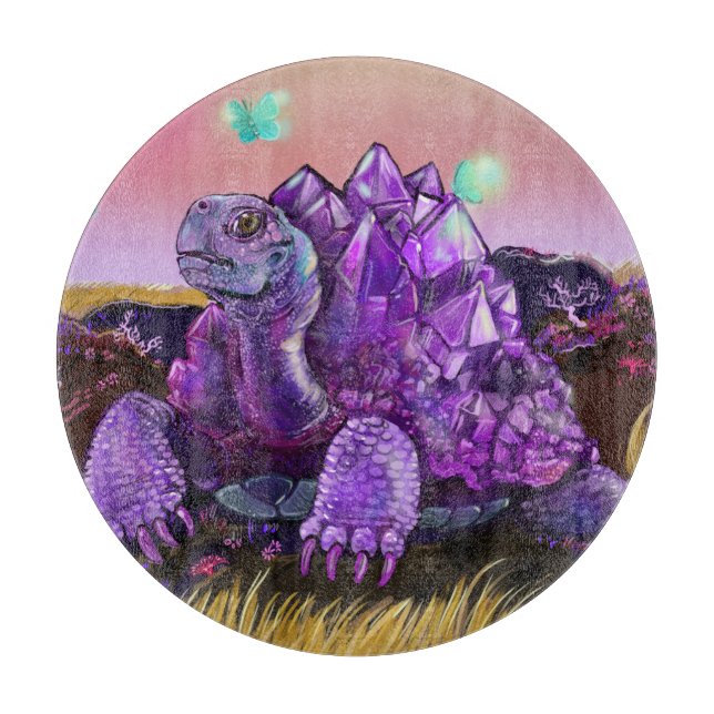 Tabla De Cortar Tortoise cristalina (Anverso)