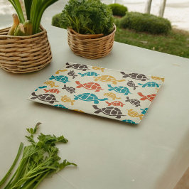 Tabla De Cortar Tortuga multicolor