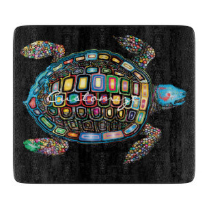 Tabla De Cortar Tortugas marinas Thunder_Cove