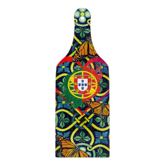 Tabla De Cortar Tote de diseños portugueses (Anverso)