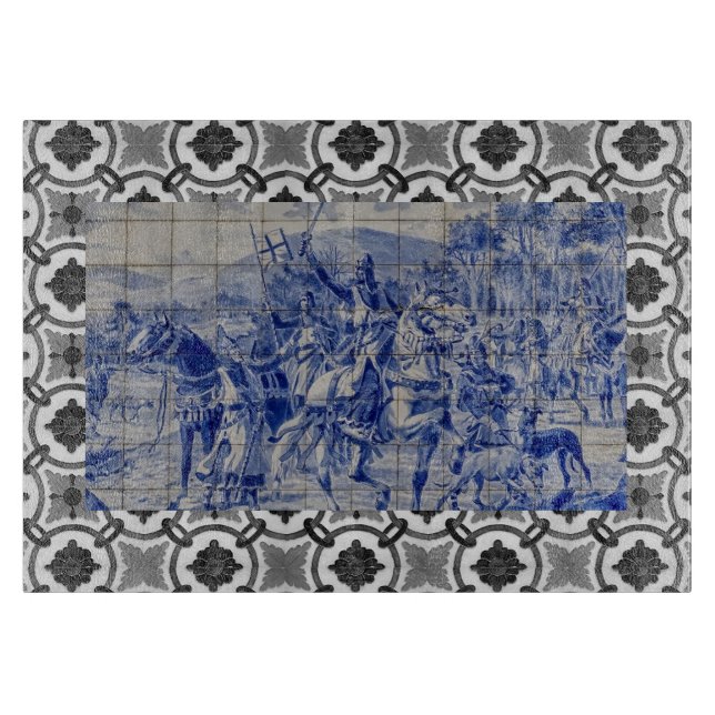 Tabla De Cortar Tote de diseños portugueses (Anverso)