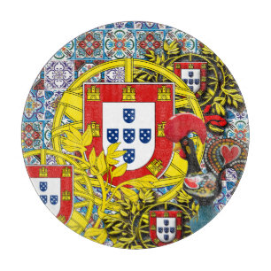 Tabla De Cortar Tote de diseños portugueses