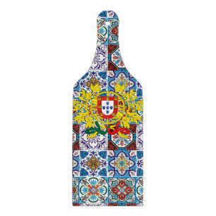Tabla De Cortar Tote de diseños portugueses