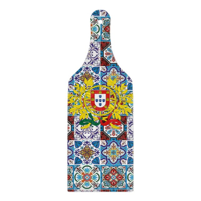 Tabla De Cortar Tote de diseños portugueses (Anverso)