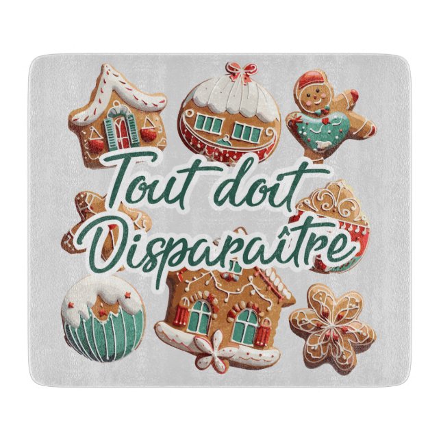 Tabla De Cortar Tout doit disparaître (Anverso)