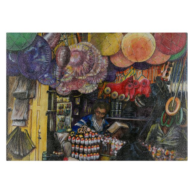 Tabla De Cortar Tradiciones de comercio antiguo, Jerusalén (Anverso)