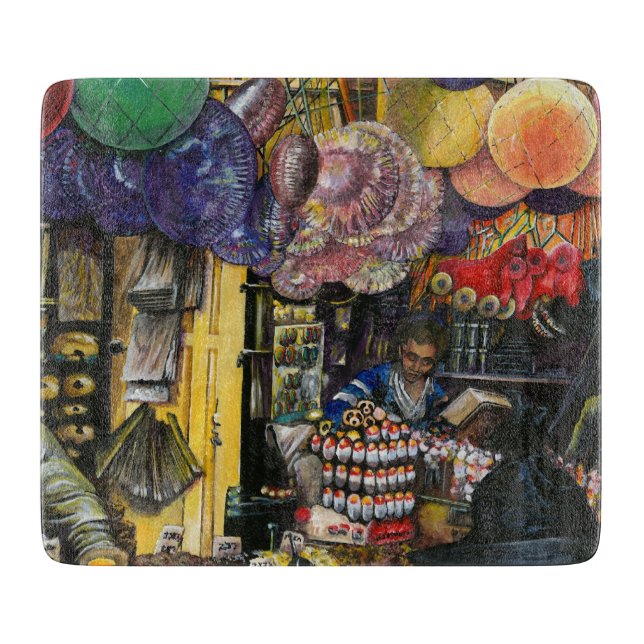 Tabla De Cortar Tradiciones del antiguo comercio, Jerusalén (Anverso)