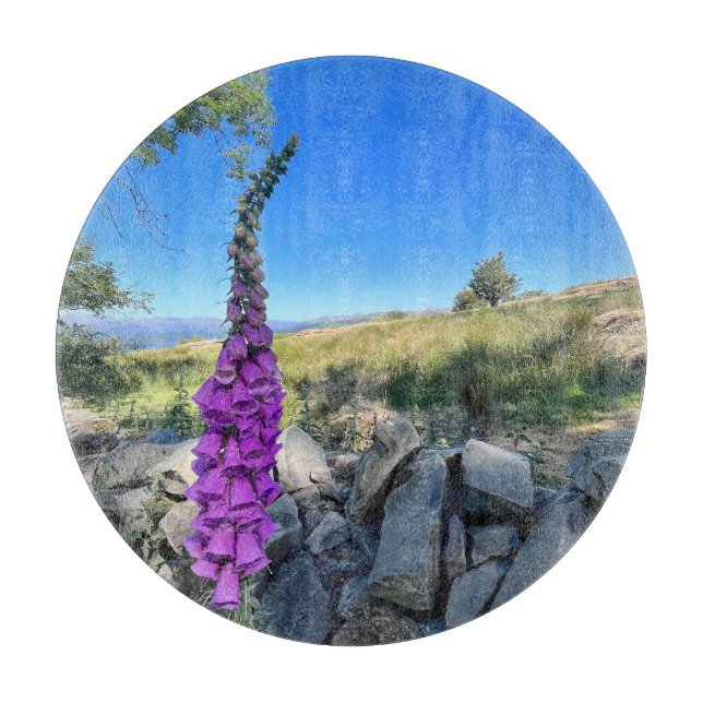 Tabla De Cortar Tranquilidad del campo inglés (Anverso)