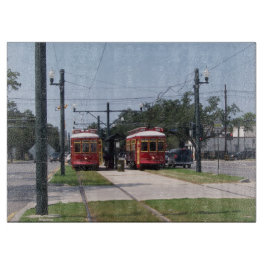 Tabla de cortar tranvía de Nueva Orleans