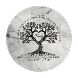 Tabla De Cortar Tree of Life Glass Cutting Board 