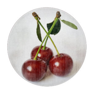 Tabla De Cortar tres cerezas amargas