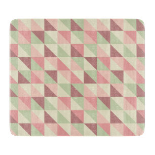 Tabla De Cortar Triangle Mosaic Cutting Board