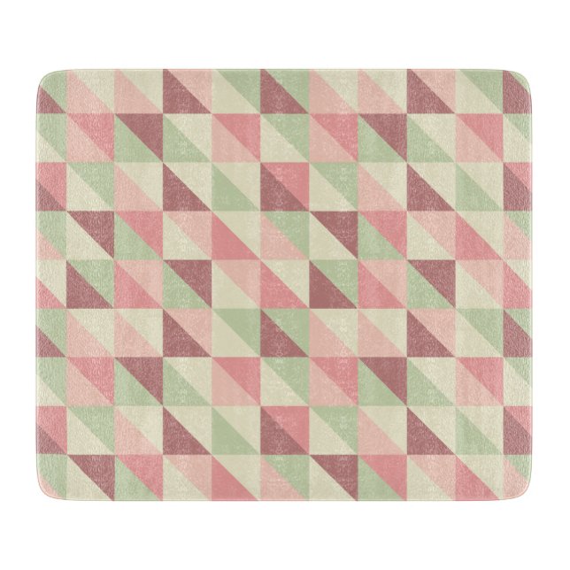 Tabla De Cortar Triangle Mosaic Cutting Board (Anverso)