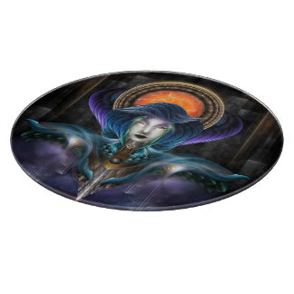 Tabla De Cortar Trilia - Diosa De La Luna Naranja