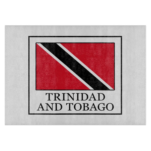 Tabla De Cortar Trinidad y Tabago (Anverso)
