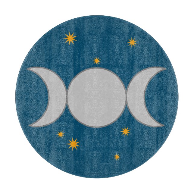 Tabla De Cortar Triple Luna (Anverso)