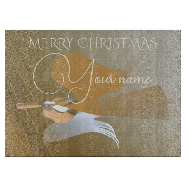 Tabla De Cortar Trompetas de ángel (Anverso)