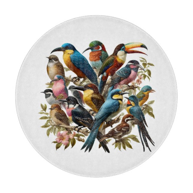 Tabla De Cortar Tropical (Anverso)