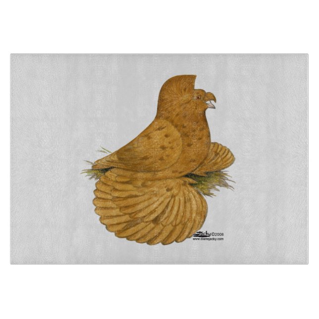 Tabla De Cortar Trumpeter Pigeon Deroy (Anverso)