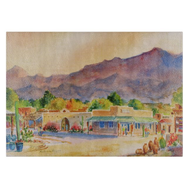 Tabla De Cortar Tubac, fundado 1752 (Anverso)