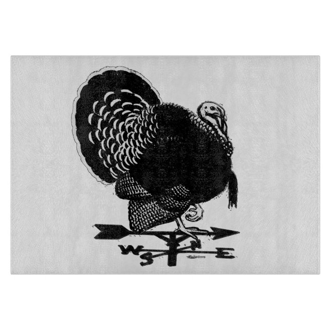 Tabla De Cortar Turquía Weathervane (Anverso)