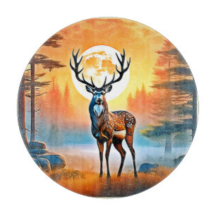 Tabla De Cortar Twilight de ciervo dorado