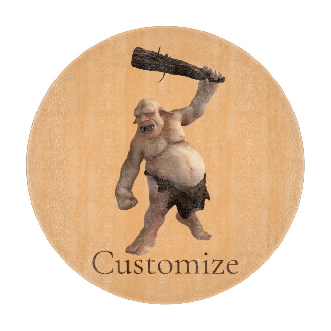 Tabla De Cortar Ugly Troll Thunder_Cove (Anverso)